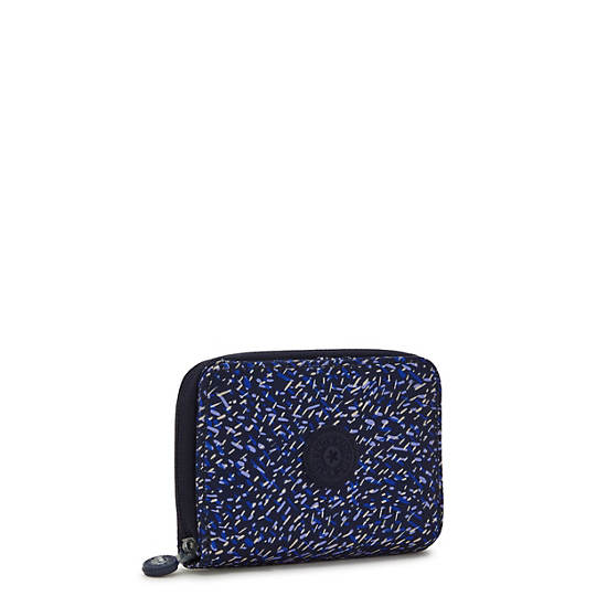 Money Love Printed Small Wallet, Cosmic Navy, large