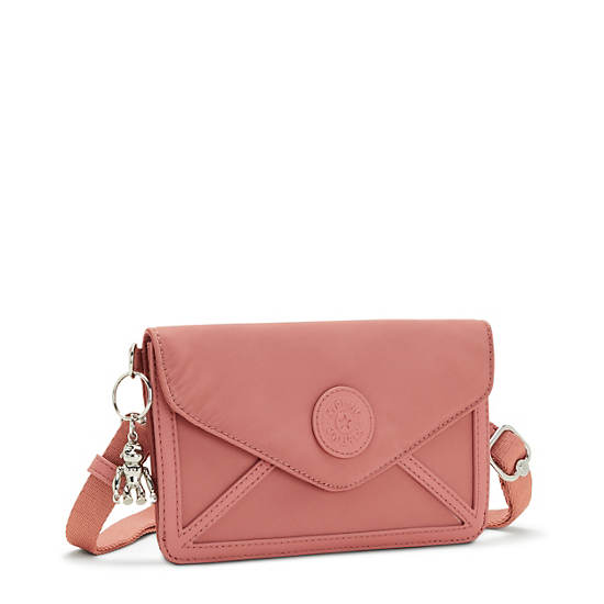 New Lelio Crossbody Bag, Bubble Pop Pink, large