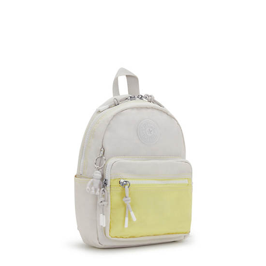 Farrah Small Backpack, White Bone, large