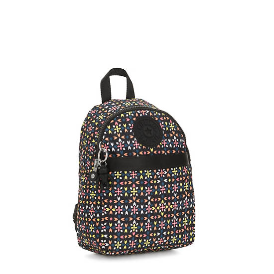 Imer Small Backpack, Floral Mozzaik, large