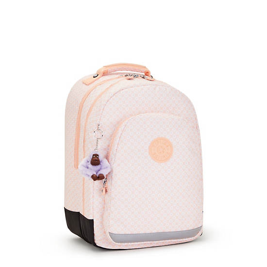 Class Room Printed 17" Laptop Backpack, Girly Tile, large