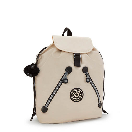 New Fundamental Large Backpack, Back To Beige H, large