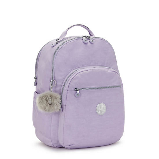 Seoul Extra Large 17" Laptop Backpack, Bridal Lavender, large