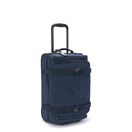 Aviana Small Rolling Carry-On Duffle Bag, Blue Bleu 2, large