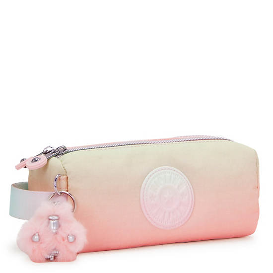 Allie Metallic Pencil Case, Gradient Combo, large