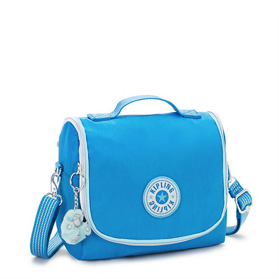 New Kichirou Lunch Bag, Eager Blue Fun, large
