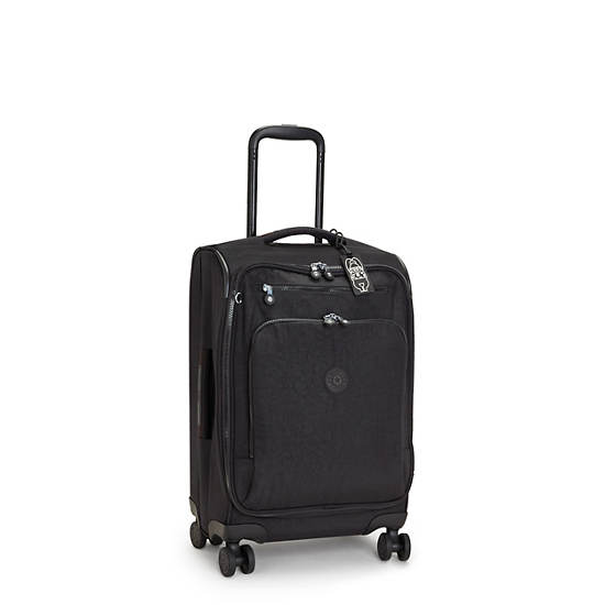 Youri Spin Small 4 Wheeled Rolling Luggage, Black Noir, large Youri Spin Small 4 Wheeled Rolling Luggage, Black Noir, large