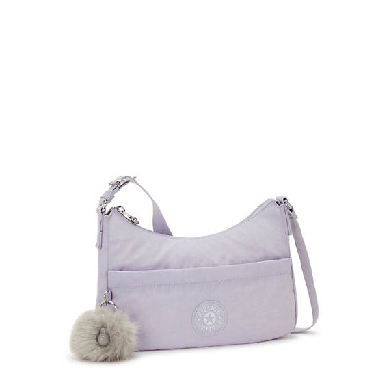 Larysa Shoulder Bag, Fresh Lilac GG, large
