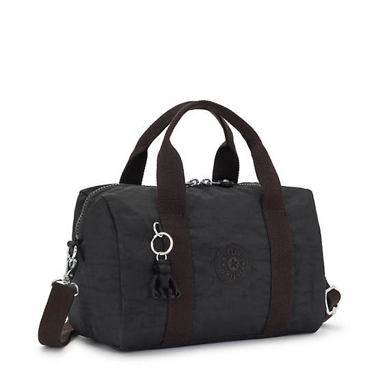 Bina Medium Shoulder Bag, Black Noir, large