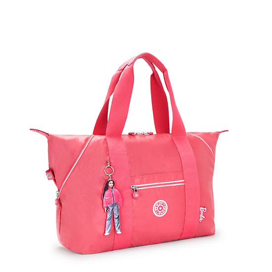 Art Medium Barbie Tote Bag, Lively Pink, large