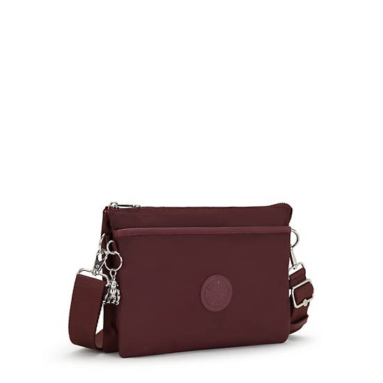 Riri Large Crossbody Bag, Deep Aubergine, large