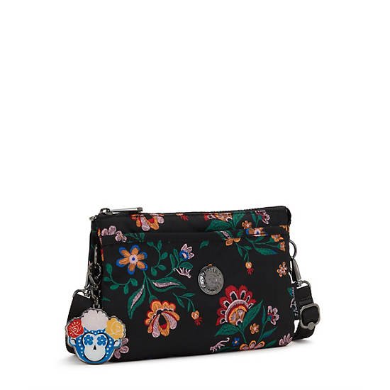 Frida Kahlo Riri Crossbody Bag, FK Floral, large