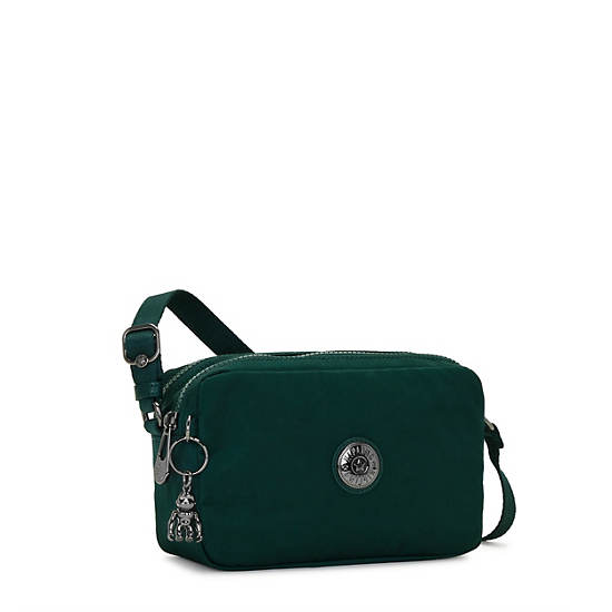 Milda Crossbody Bag, Deepest Emerald, large