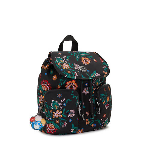 Frida Kahlo Anto Small Backpack, FK Floral, large