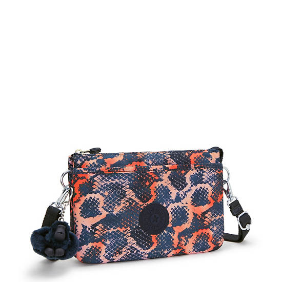 Riri Printed Crossbody Bag, Cobra Diva, large