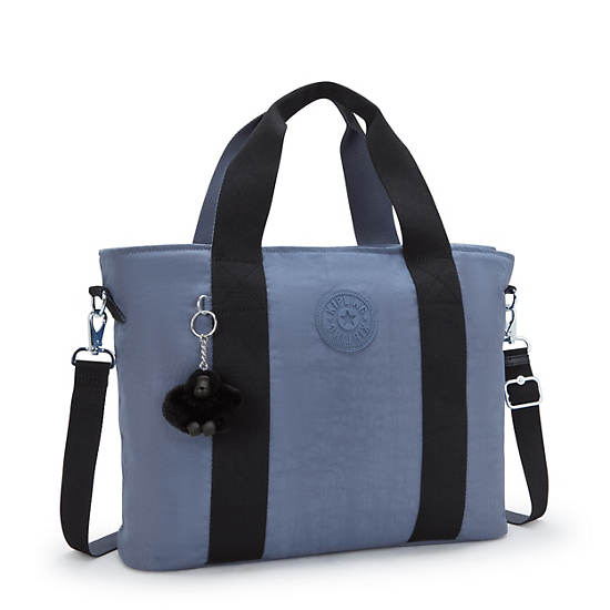 Minta Large Shoulder Bag, Blue Lover, large