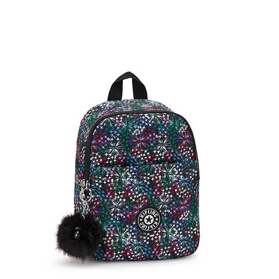 Marlee Printed Backpack, Star Flower GG, large