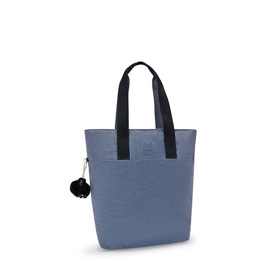 Hanifa 15" Laptop Tote Bag, Blue Lover, large