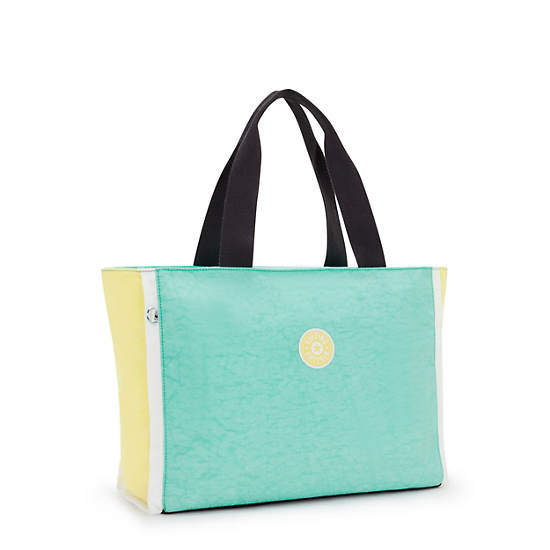 Nalo Tote Bag, Lively Teal, large
