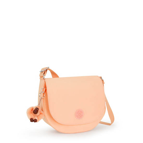 Lucasta Crossbody Bag, Mellow Peach, large Lucasta Crossbody Bag, Mellow Peach, large