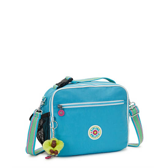 Ermy Lunch Bag, Fresh Aqua Turq, large