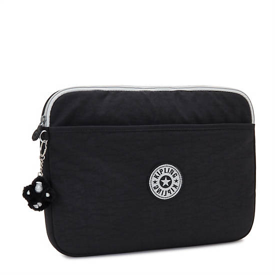 13" Laptop Sleeve, Stars Pop Black, large