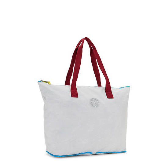 Davian Packable Tote Bag, Curiosity Grey, large Davian Packable Tote Bag, Curiosity Grey, large