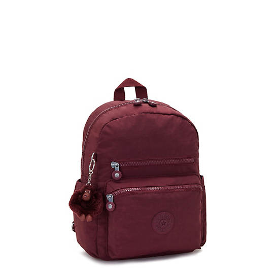 Judy Medium 13" Laptop Backpack, Merlot, large