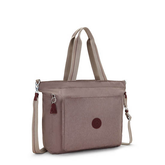 Freezia 15" Laptop Tote Bag, Soft Clay Woven, large Freezia 15" Laptop Tote Bag, Soft Clay Woven, large