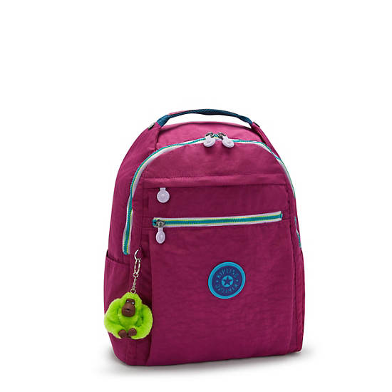 Micah 15" Laptop Backpack, Purple Fig WB, large