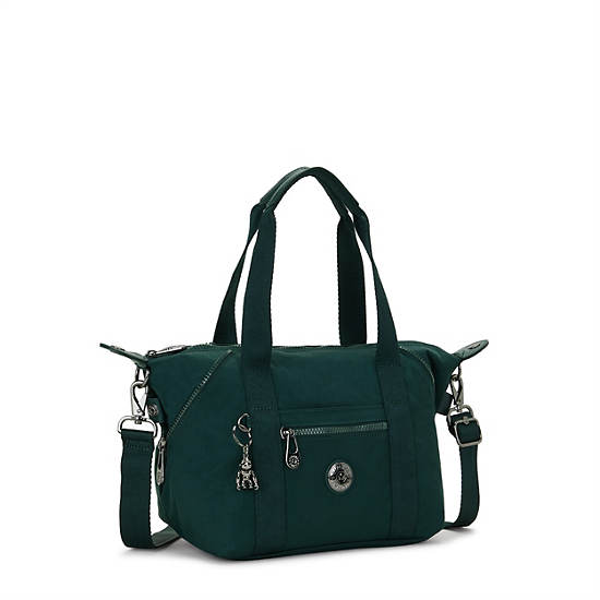 Art Mini Shoulder Bag, Deepest Emerald, large