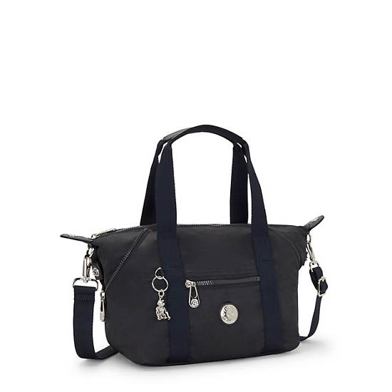 Art Mini Shoulder Bag, Nocturnal Satin, large Art Mini Shoulder Bag, Nocturnal Satin, large