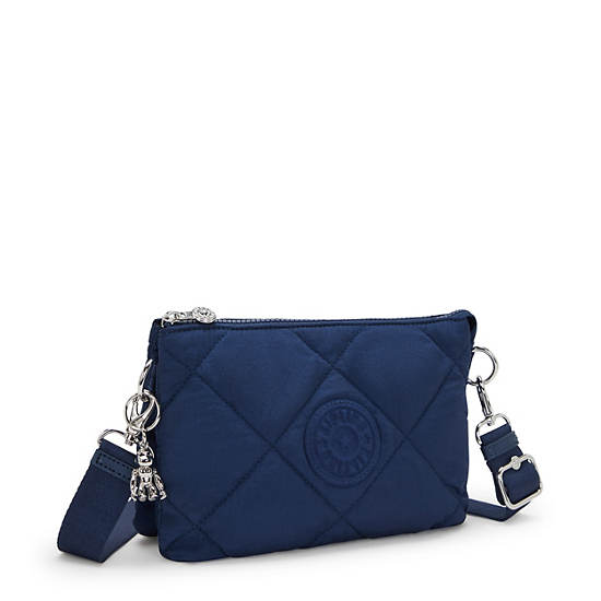 Riri Quilted Crossbody Bag, Airy Blue Ql, large