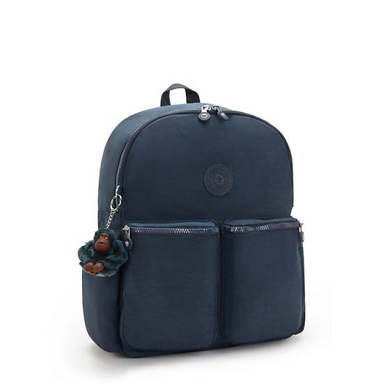 Charnell 11.5" Laptop Backpack, True Blue Tonal, large
