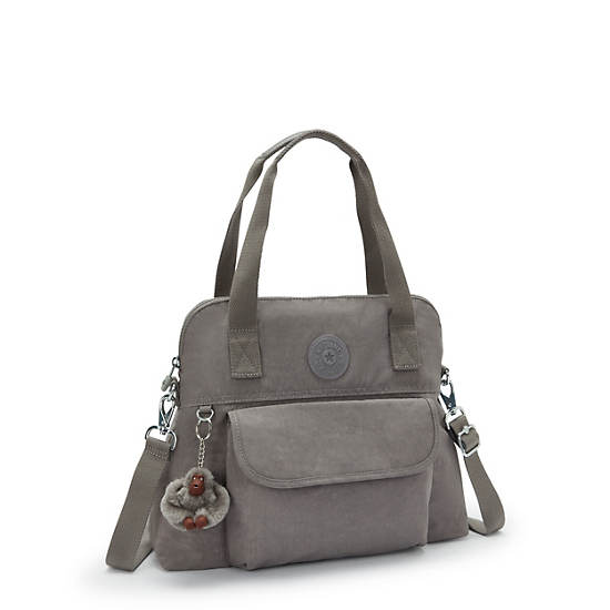 Pahneiro Handbag, Cool Grey Tonal, large