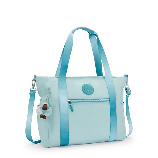 Jayla 15" Laptop Tote Bag, Electric Teal Ombre, large