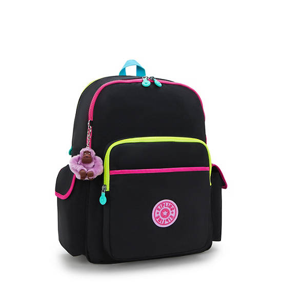 Hoctor Laptop Backpack, Rainbow Black, large