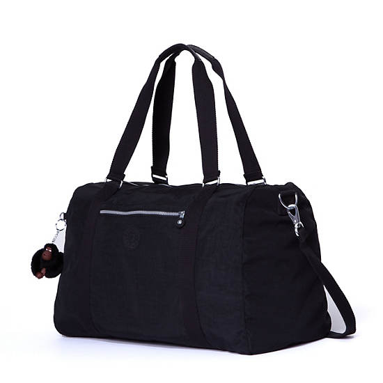 Itska Solid Duffle Bag, Black, large