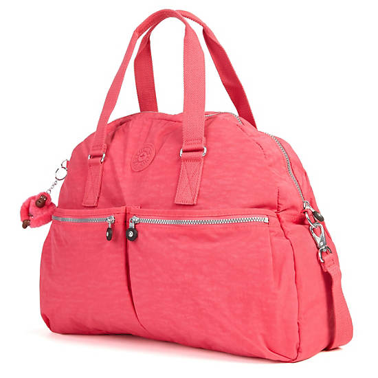 Eugina Satchel, True Pink, large