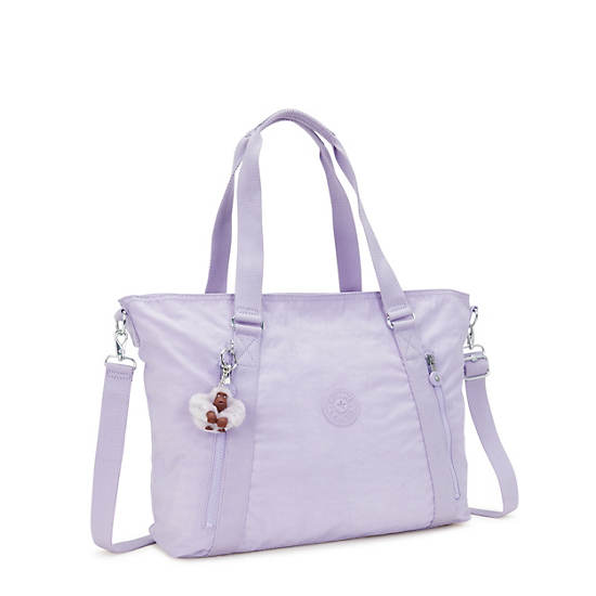 Cloth crossbody bag KIPLING Purple in Cloth - 30371936