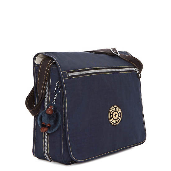 Madhouse Messenger Bag, True Blue, large