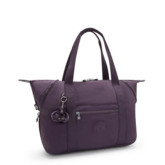 Art Medium Tote Bag, Ultimate Plum, large