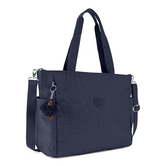 Lindsey Tote Bag, True Blue, large