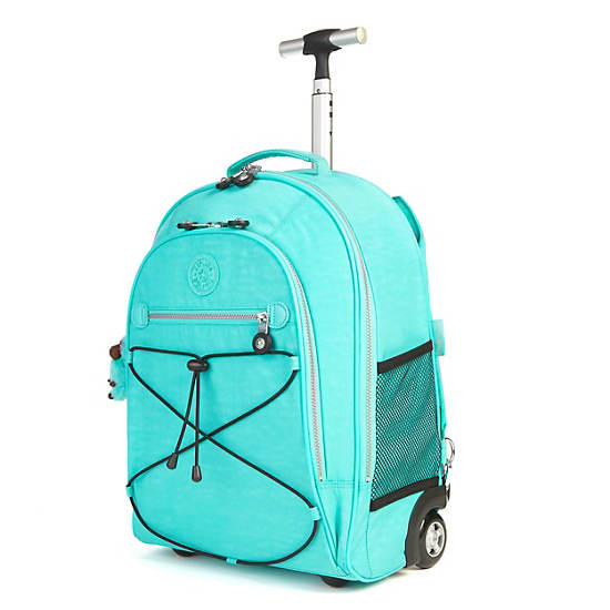 Sausalito Rolling Backpack, Soft Dot Blue, large
