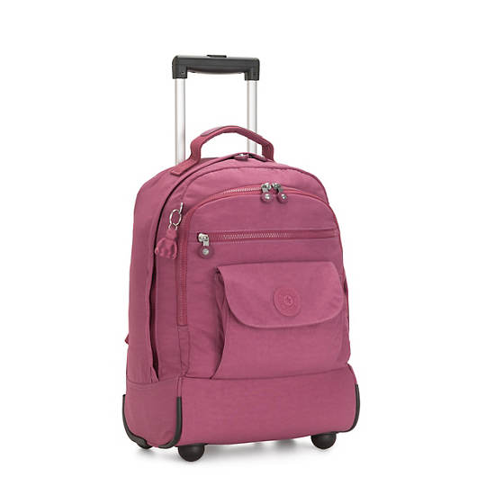 Sanaa Large Rolling Backpack, Fig Purple, large