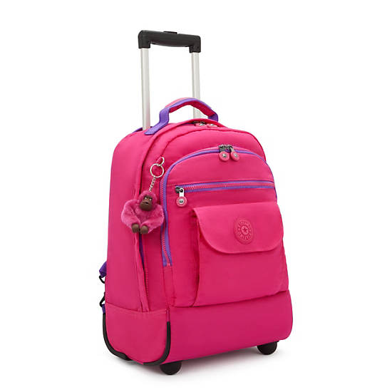 Sanaa Large Rolling Backpack, Azalea Pink, large