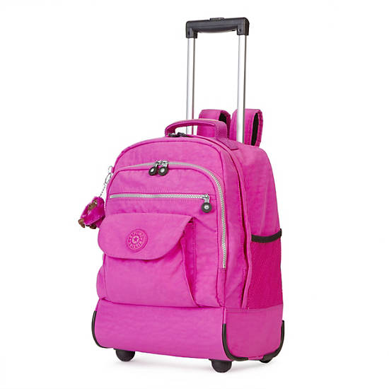 Sanaa Large Rolling Backpack, Rosey Rose, large