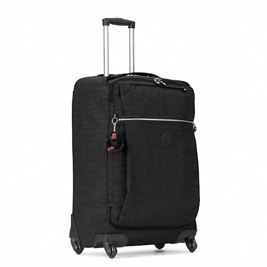 Darcey Medium Rolling Luggage, Black, large