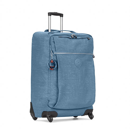 Darcey Large Rolling Luggage, Blue Eclipse Print, large