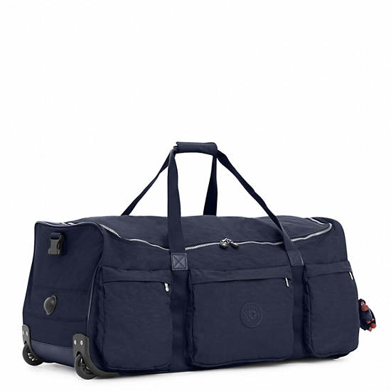 Discover Large Rolling Luggage Duffle, True Blue, large